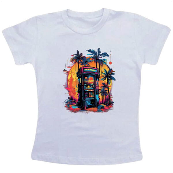 Camiseta Infanto Juvenil Vintage Jukeboxes