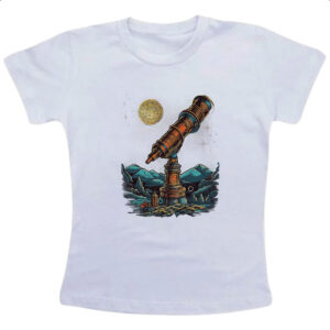 Camiseta Infanto Juvenil Vintage Telescopio