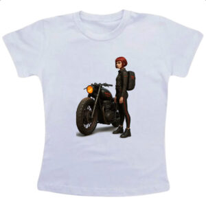 Camiseta Infanto Juvenil Aventureira de guerra