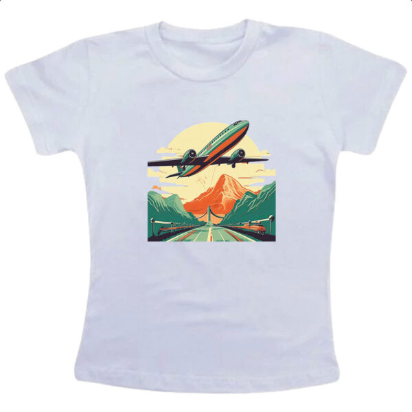 Camiseta Infanto Juvenil Vintage Travel