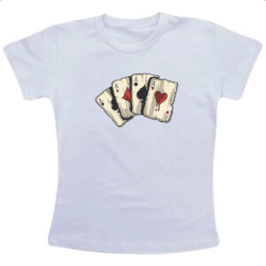 Camiseta Infanto Juvenil Quadra de ases