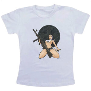 Camiseta Infanto Juvenil Freira Guerrilheira