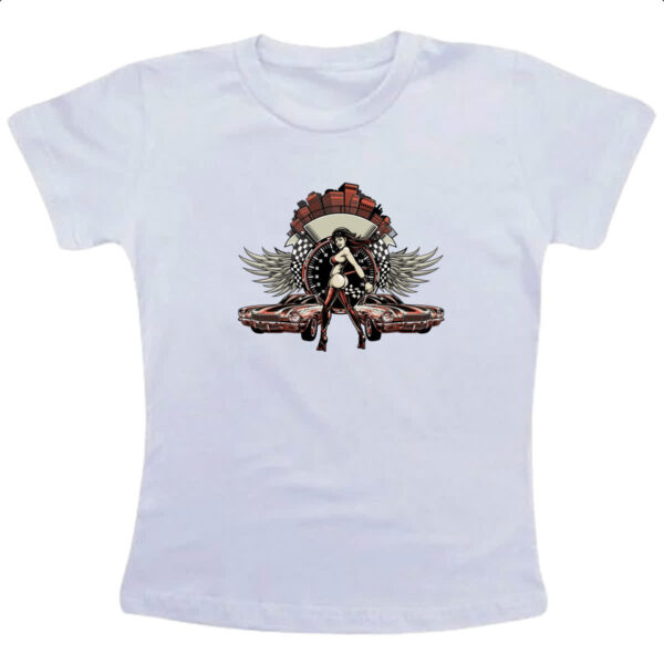 Camiseta Infanto Juvenil Muscle Car Racing