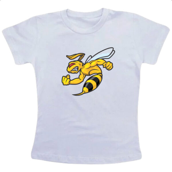 Camiseta Infanto Juvenil Abelha nervozinha
