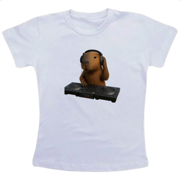 Camiseta Infanto Juvenil Capivara DJ