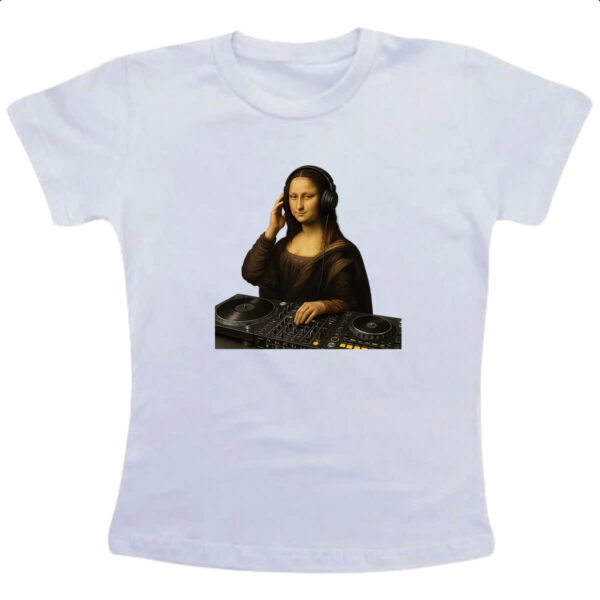 Camiseta Infanto Juvenil DJ Mona Lisa