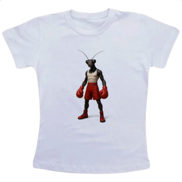 Camiseta Infanto Juvenil Louva-a-Deus Pugilista
