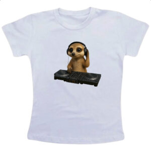 Camiseta Infanto Juvenil Suricato DJ