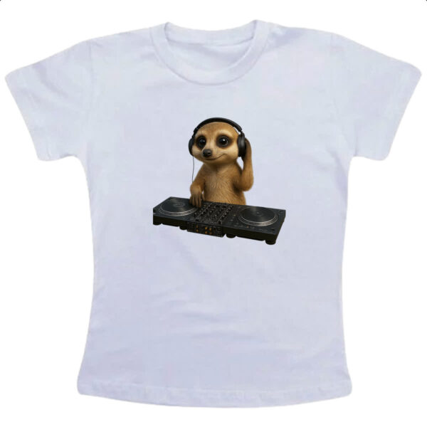 Camiseta Infanto Juvenil Suricato DJ