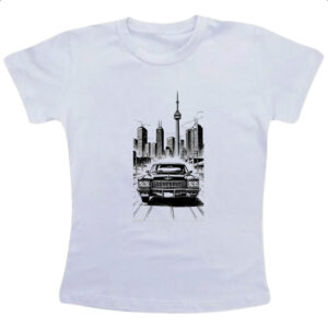 Camiseta Infanto Juvenil Cadillac manga art line