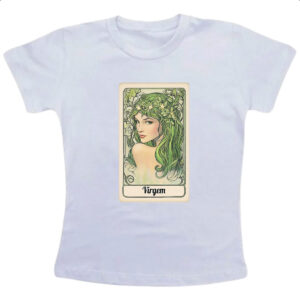 Camiseta Infanto Juvenil Carta Taro Signo Virgem