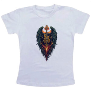 Camiseta Infanto Juvenil Guitarra asas