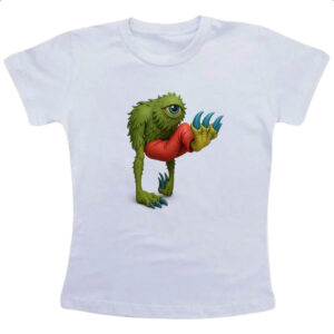 Camiseta Infanto Juvenil Ploc Monsters Nostalgia 3