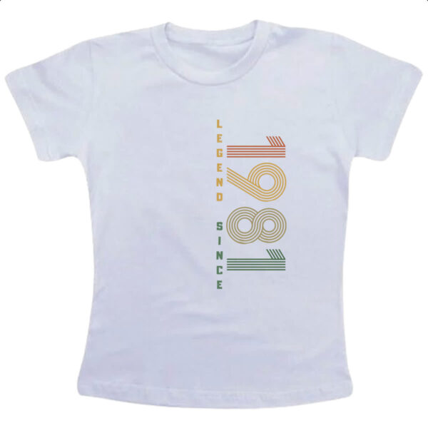Camiseta Infanto Juvenil Legend Since 1981