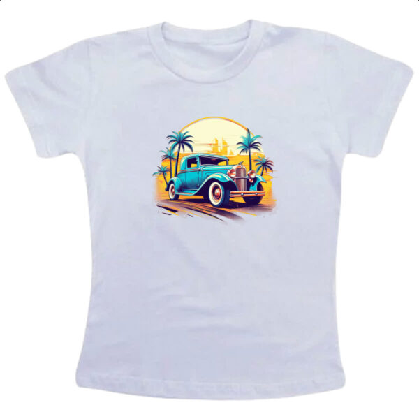 Camiseta Infanto Juvenil Vintage Carro Classico 02