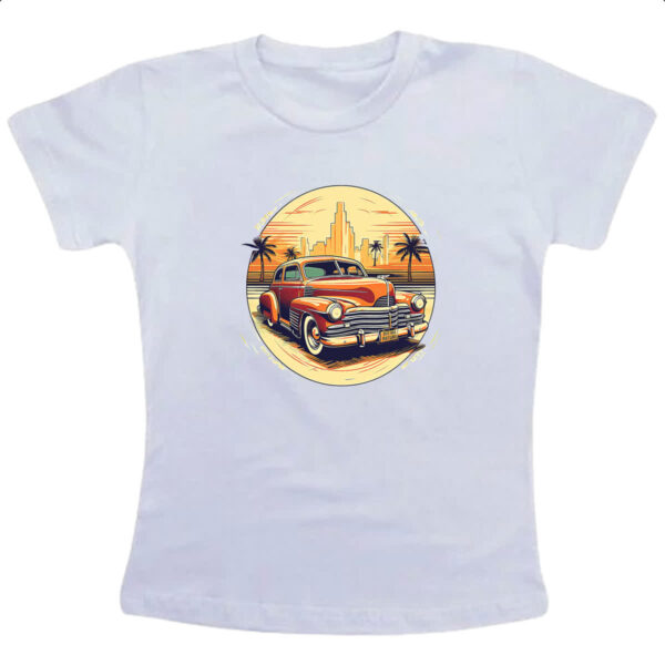 Camiseta Infanto Juvenil Vintage Carro Classico 03