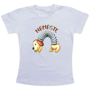 Camiseta Infanto Juvenil Cachorro Mola Namaste