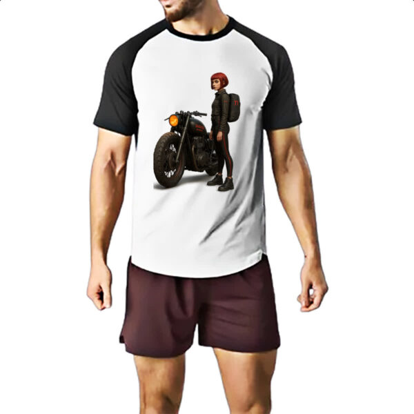 Camiseta Raglan Aventureira de guerra - Imagem 2