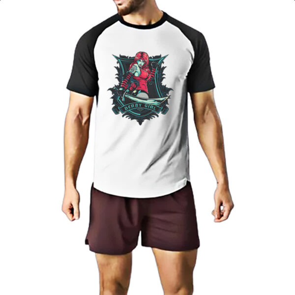 Camiseta Raglan Derby Girl - Imagem 2