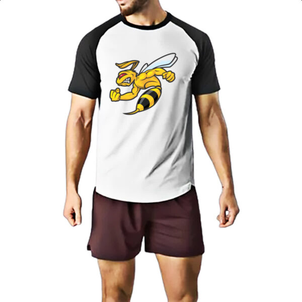 Camiseta Raglan Abelha nervozinha - Imagem 2