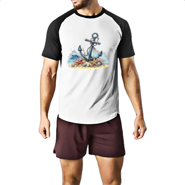 Camiseta Raglan Ancora travel art - Imagem 2