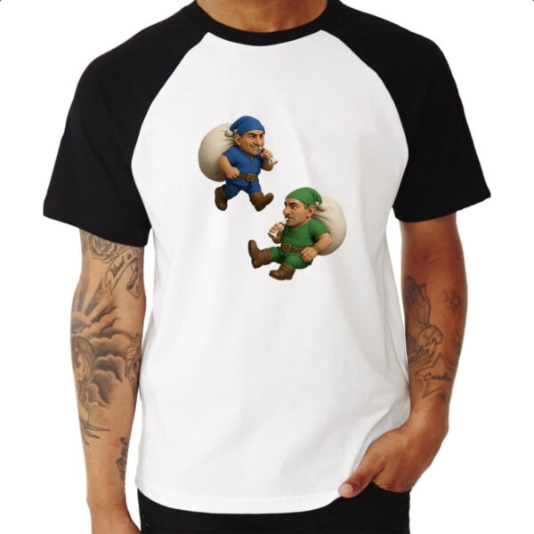 Camiseta Raglan Nostalgia Golden Axe Gnomo - Imagem 3
