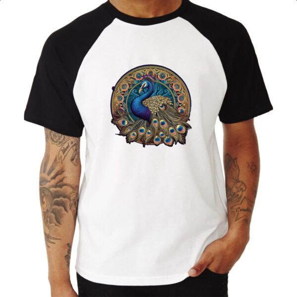 Camiseta Raglan Vintage Pavao - Imagem 3
