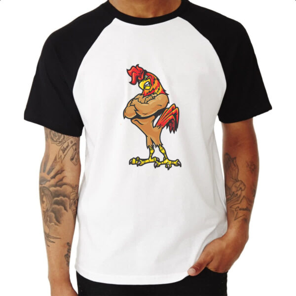 Camiseta Raglan Galo Bravo - Imagem 3