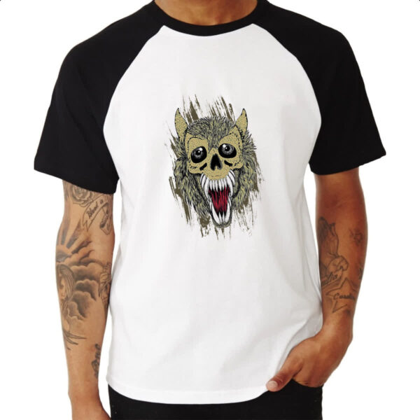 Camiseta Raglan Lobisomen Irlandes - Imagem 3