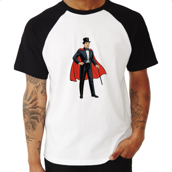 Camiseta Raglan Nostalgia Mandrake - Imagem 3