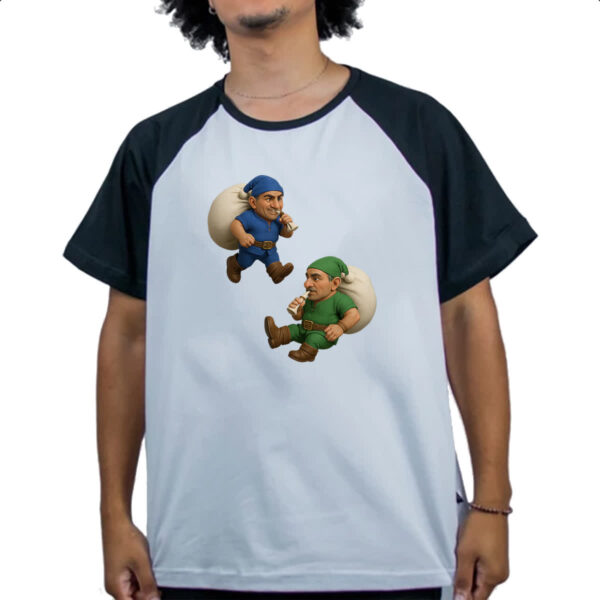 Camiseta Raglan Nostalgia Golden Axe Gnomo - Imagem 4