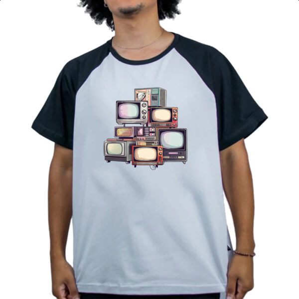 Camiseta Raglan Vintage TVs - Imagem 4