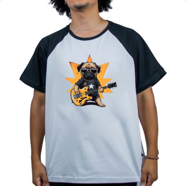 Camiseta Raglan Pug Star - Imagem 4