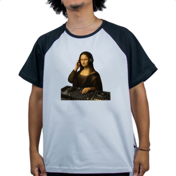 Camiseta Raglan DJ Mona Lisa - Imagem 4
