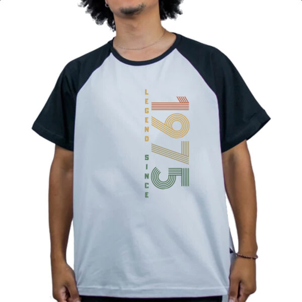Camiseta Raglan Legend Since 1975 - Imagem 4