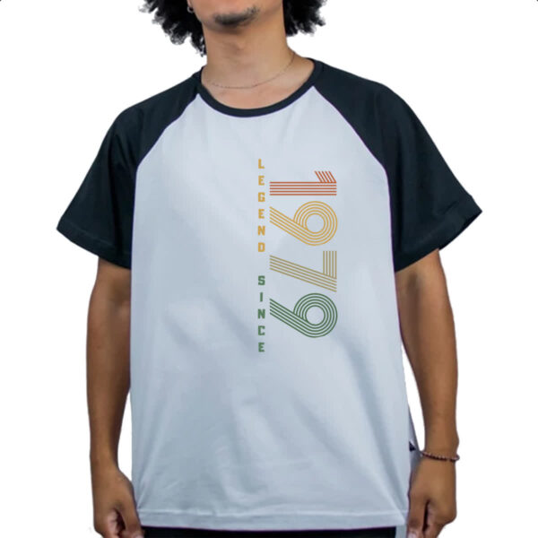 Camiseta Raglan Legend Since 1979 - Imagem 4