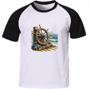 Camiseta Raglan Timao travel art
