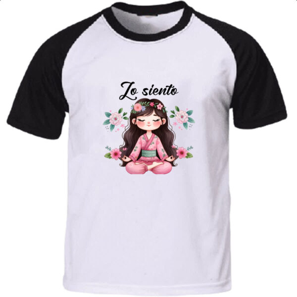 Camiseta Raglan Yoga Girl Lo Siento