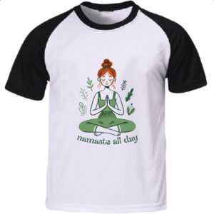 Camiseta Raglan Yoga all day