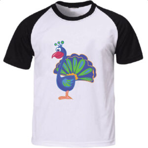 Camiseta Raglan Cute Pavao