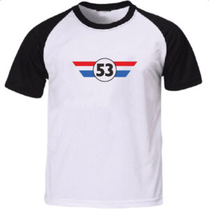 Camiseta Raglan Herbie logo peitoral
