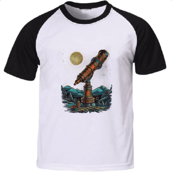 Camiseta Raglan Vintage Telescopio