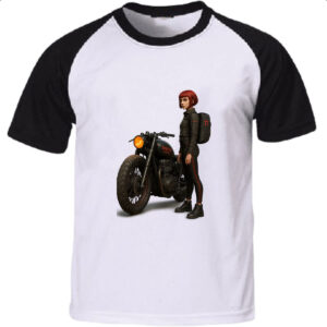 Camiseta Raglan Aventureira de guerra