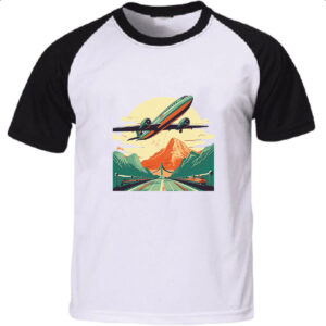 Camiseta Raglan Vintage Travel