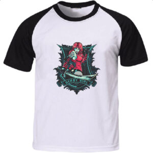 Camiseta Raglan Derby Girl
