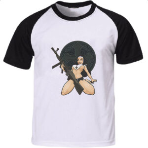 Camiseta Raglan Freira Guerrilheira