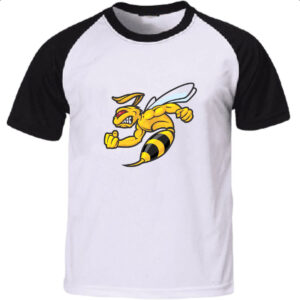 Camiseta Raglan Abelha nervozinha
