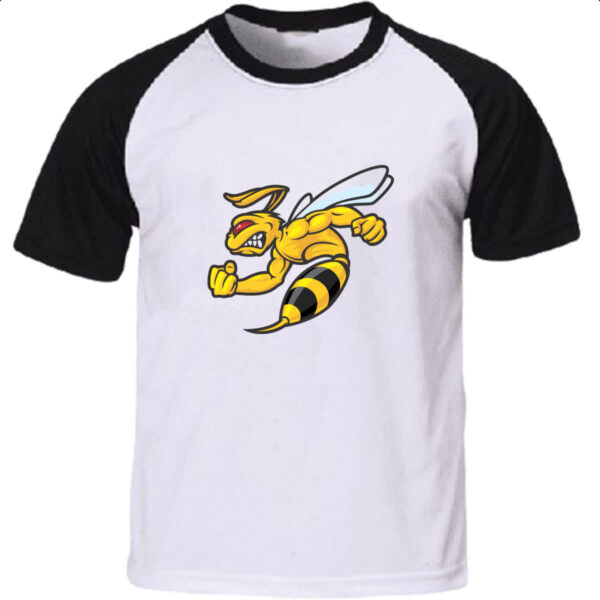 Camiseta Raglan Abelha nervozinha