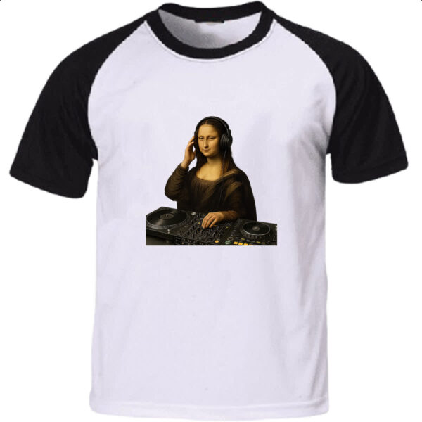 Camiseta Raglan DJ Mona Lisa