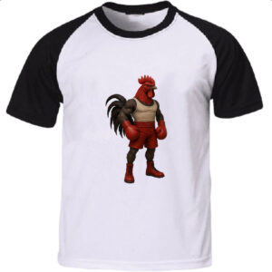 Camiseta Raglan Frango Pugilista